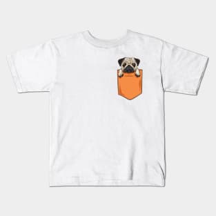 Pocket Pug Kids T-Shirt